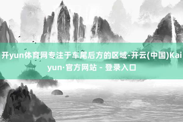 开yun体育网专注于车尾后方的区域-开云(中国)Kaiyun·官方网站 - 登录入口