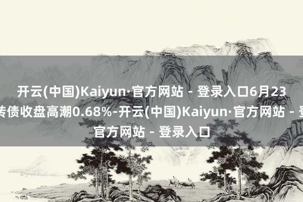 开云(中国)Kaiyun·官方网站 - 登录入口6月23日甬金转债收盘高潮0.68%-开云(中国)Kaiyun·官方网站 - 登录入口